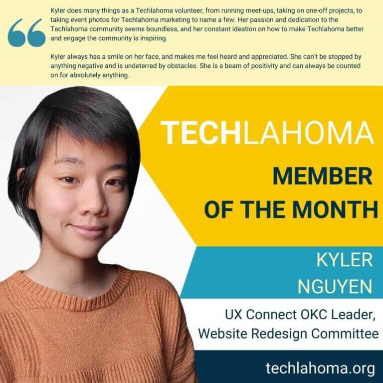 Member of the Month - January 2025 - Kyler Nguyen