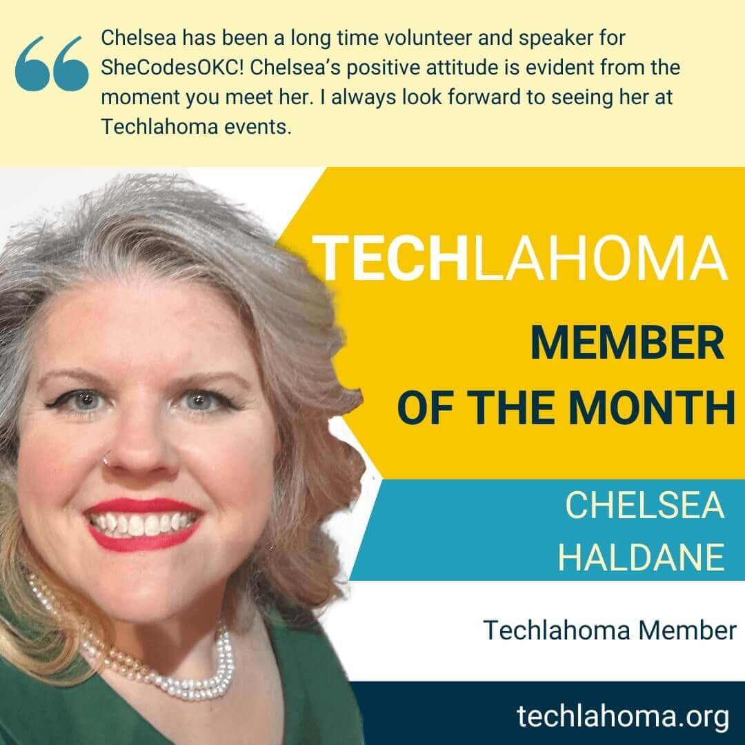 Member of the Month - February 2025 - Chelsea Haldane
