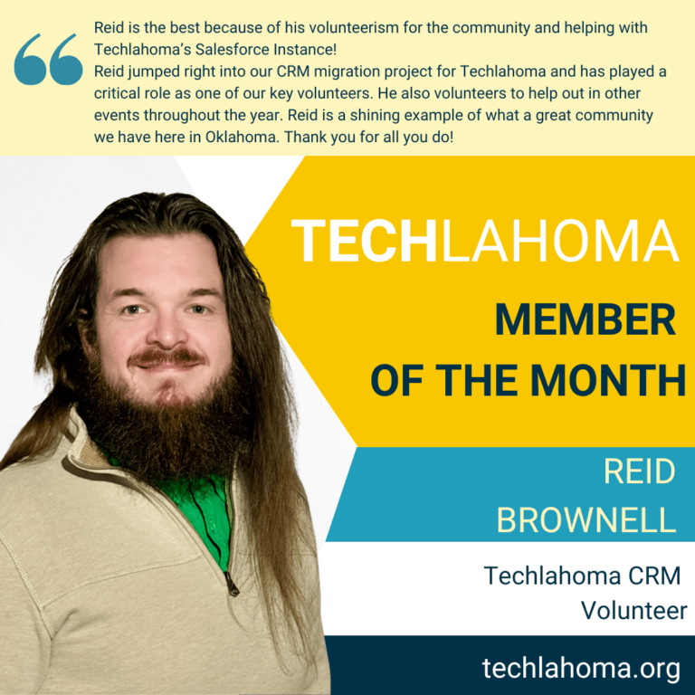 Member of the Month - April 2025 - Reid Brownell