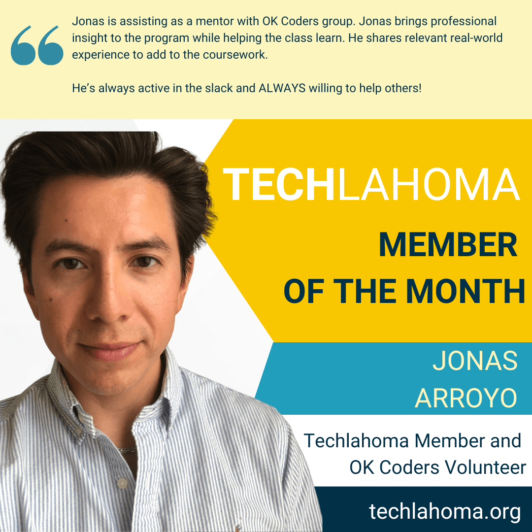 Member of the Month - May 2025 - Jonas Arroyo